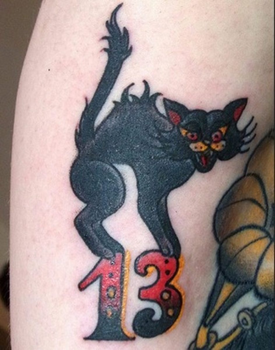 μαύρη γάτα-τατουάζ-ιδέες-14