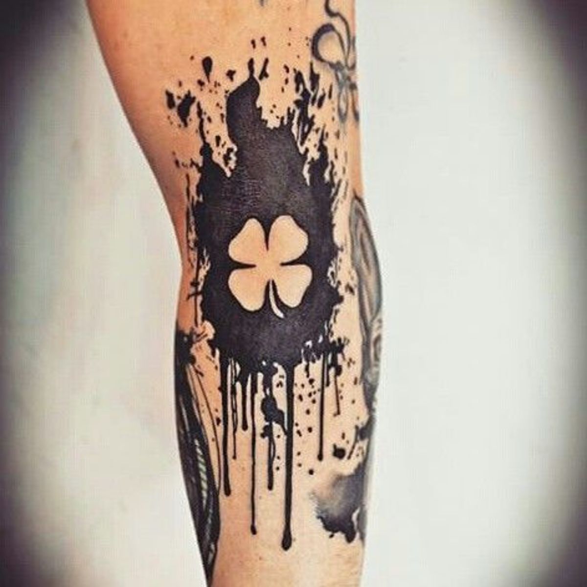 Irske tatoveringer, Keltiske tatoveringer, Fire-kløver tatoveringer, St.