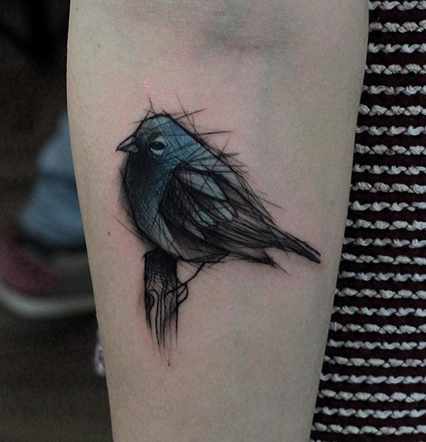 Amazing Tree Swallows tatuointi