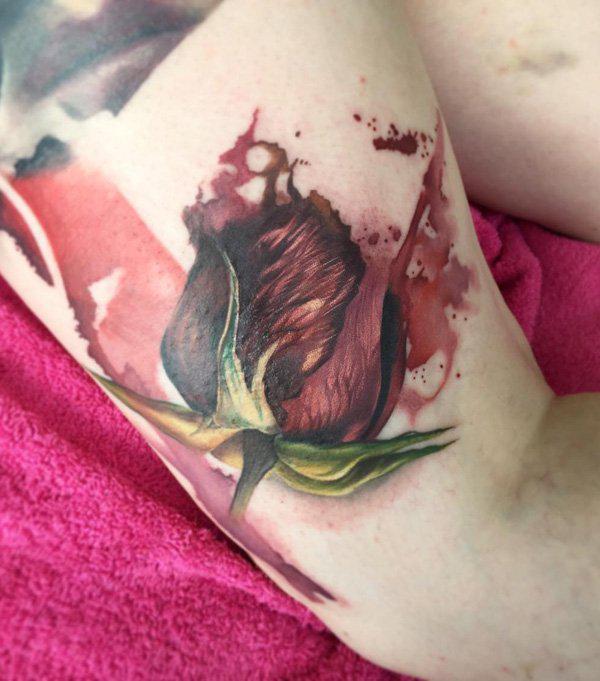 Ruusunupun reiden tatuointi