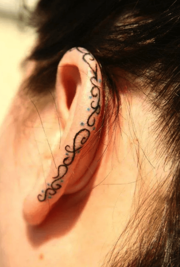 124 πιο πρωτότυπα τατουάζ αυτιών