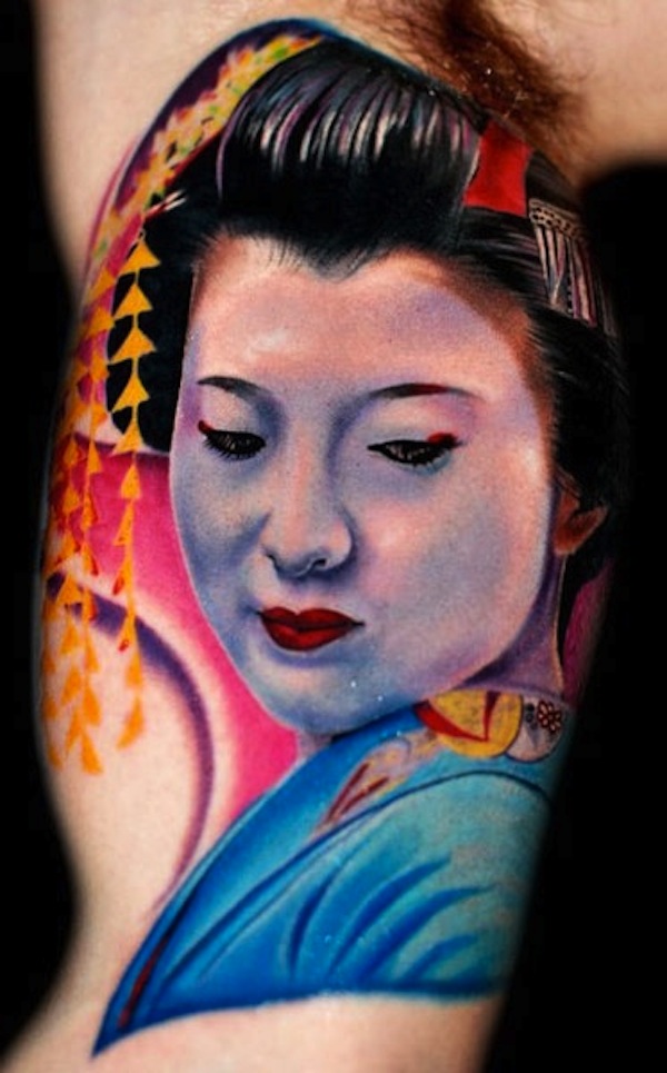 128 parasta Geisha -tatuointia