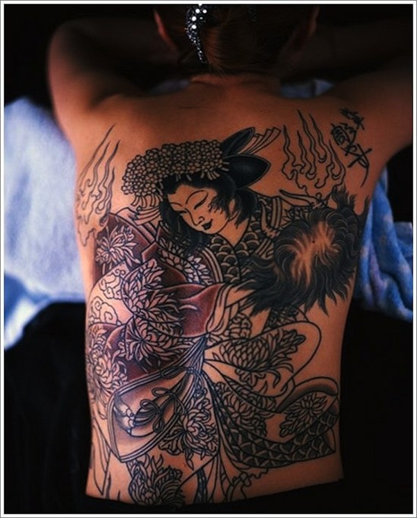 128 parasta Geisha -tatuointia