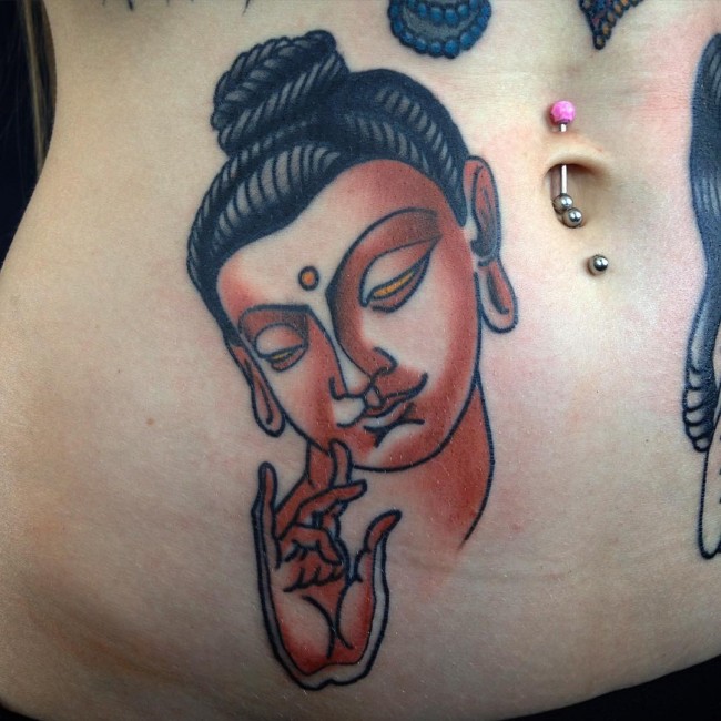 131 Buddha -tatuointimallia, jotka yksinkertaisesti onnistuvat