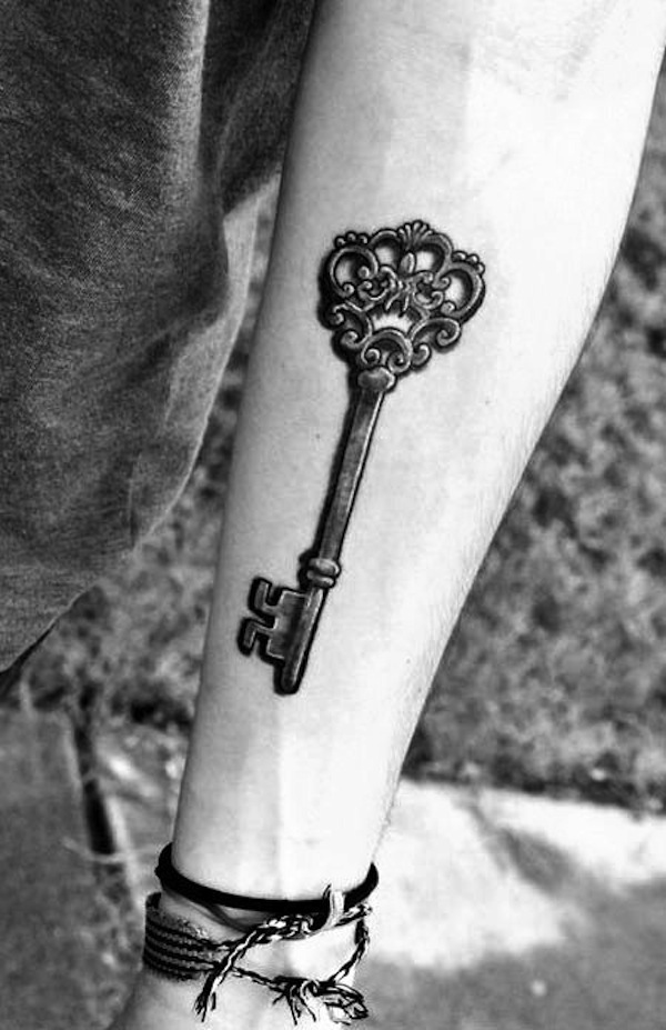 144 Έξυπνα τατουάζ με κλειδιά
