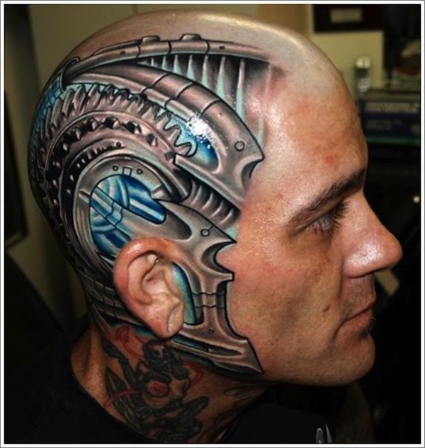 148 Biomechanical Tattoo for Geeks