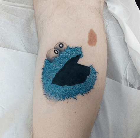 Denne tatovering er sød som helvede, og nu har jeg lyst til en cookie.