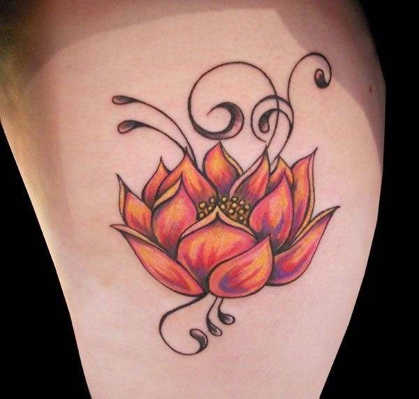 155 Lotus Flower Tattoo Designs