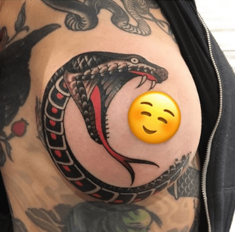 Denne traditionelle tatovering er hardcore som helvede.
