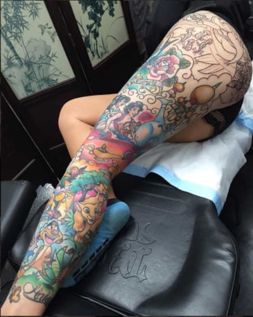 χαριτωμένο πόδι-τατουάζ-carlybaggins