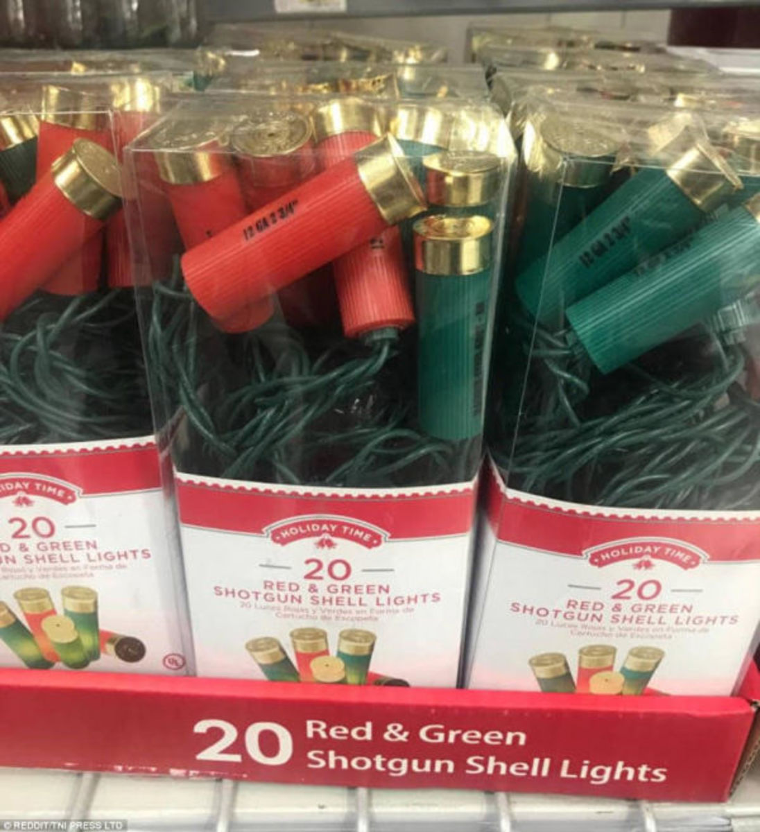 Το κόκκινο και το πράσινο κάνει κάθε σύμβολο θανάτου να φαίνεται λίγο πιο χριστουγεννιάτικο!