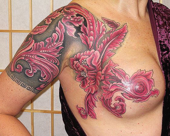 21 inspiroivaa ja kaunista rintasyövän tatuointia