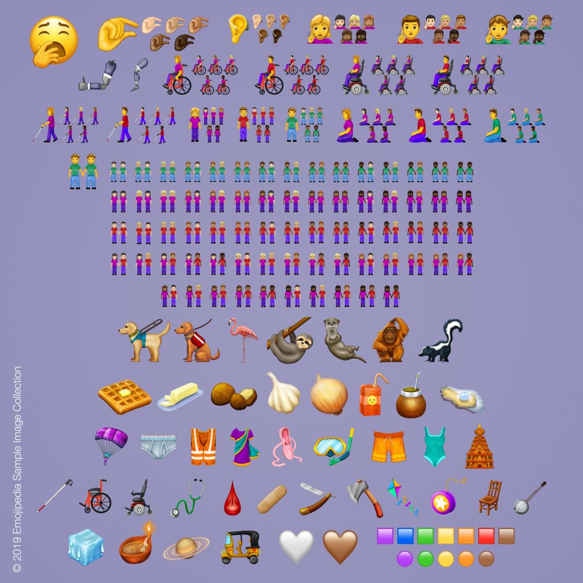emoji -tatoveringer, tatoveringsideer, emoji -tatoveringsideer, nye emojis, emoji -opdatering 2019, klemning af emoji, aubergine -emoji, ny emoji -liste, ny emoji -liste 2019, Apple, Apple emojis, android emojis, The Unicode Consortium, inked mag
