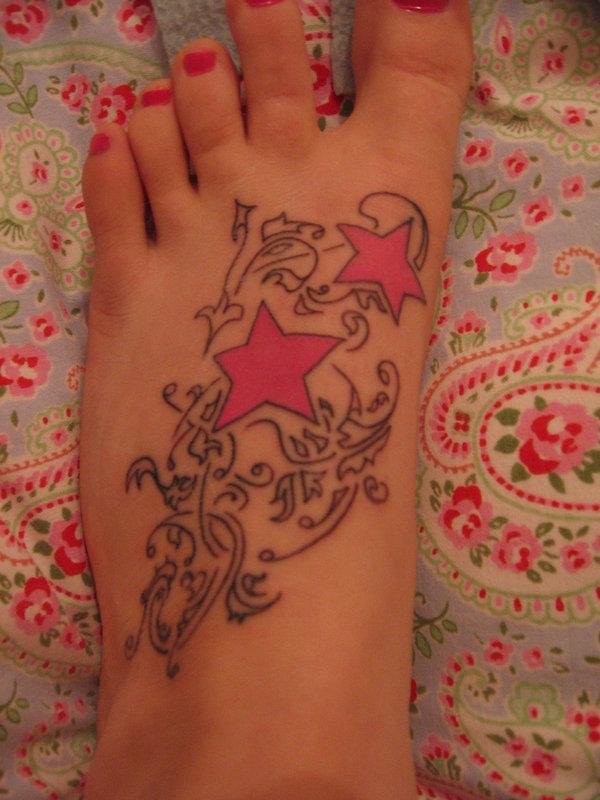 Tähtijalan tatuointi