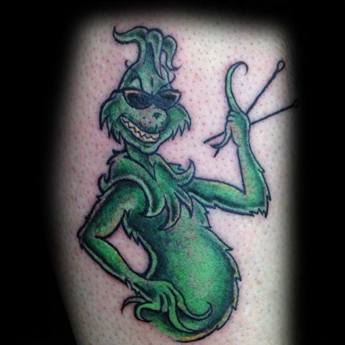 Grøn-Inked-Grinch-Tattoo