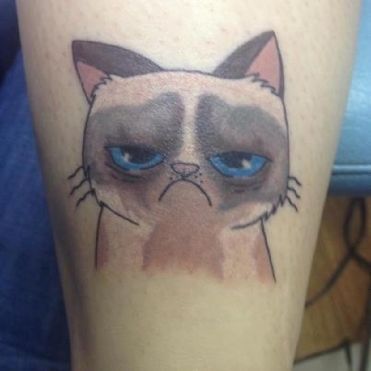 Blue-Eyes-Grumpy-Cat-Tattoo