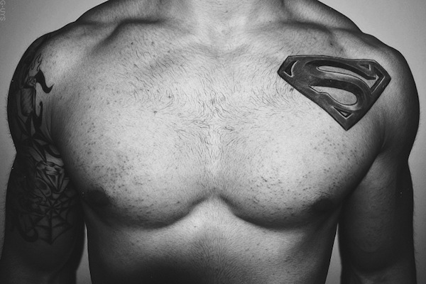 25 Superman -tatuointi sankarille sinussa