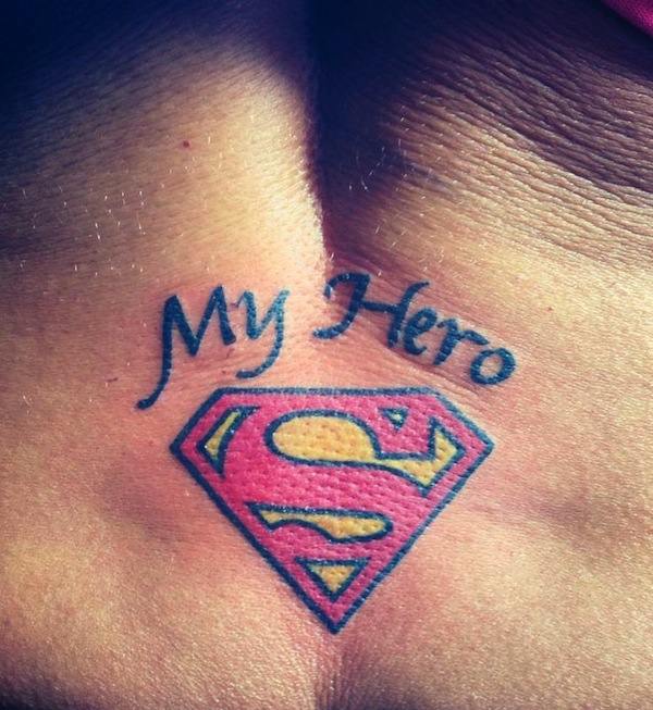 25 Superman -tatovering til helten i dig
