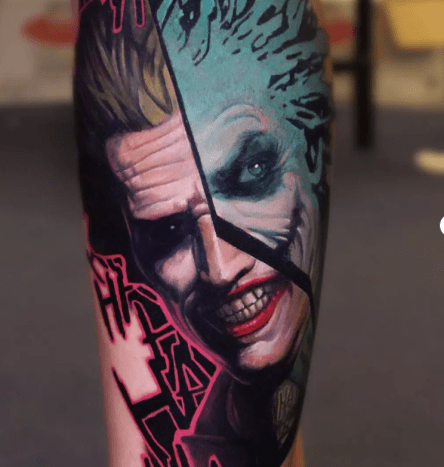 Tag et kig på disse alvorligt vanvittige Joker -tatoveringer.