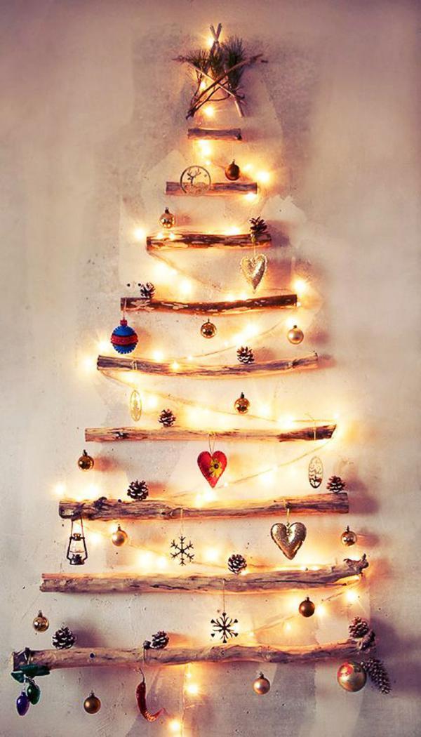 φωτιστικά ντεκό σε σχήμα χριστουγεννιάτικου δέντρου