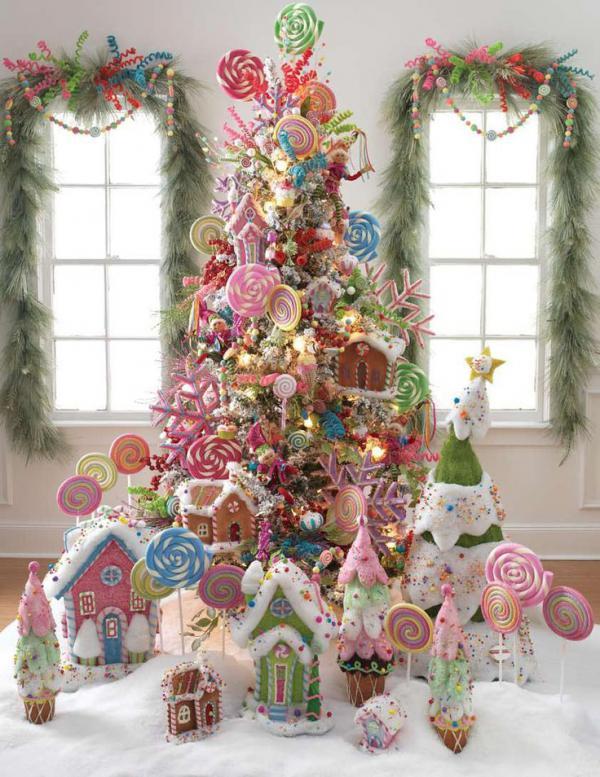 Candy Disney χριστουγεννιάτικο δέντρο ντεκό για κορίτσια