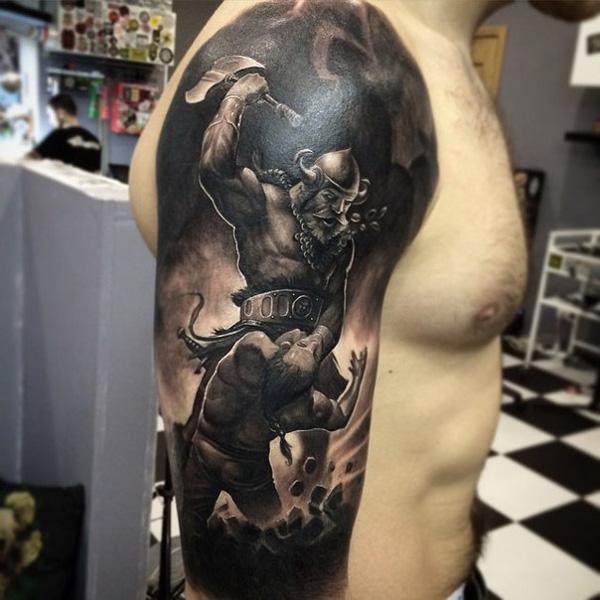 Warrior Tattoo-31