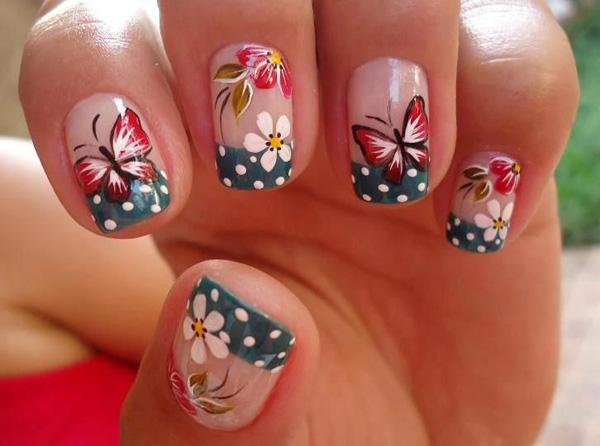 nail art butterfly-6