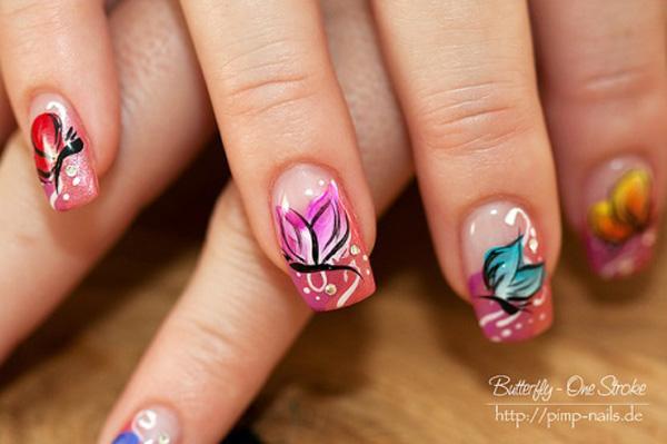 nail art butterfly-23