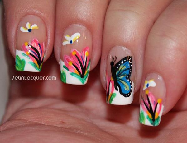 nail art butterfly-27