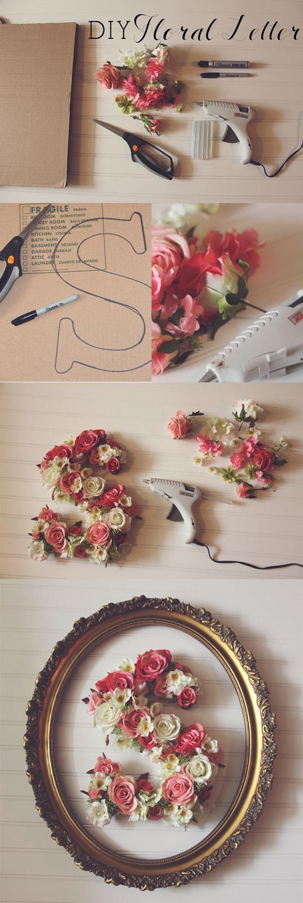 DIY blomsterbrev