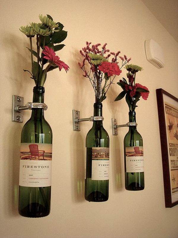 5 vinflaske vaser