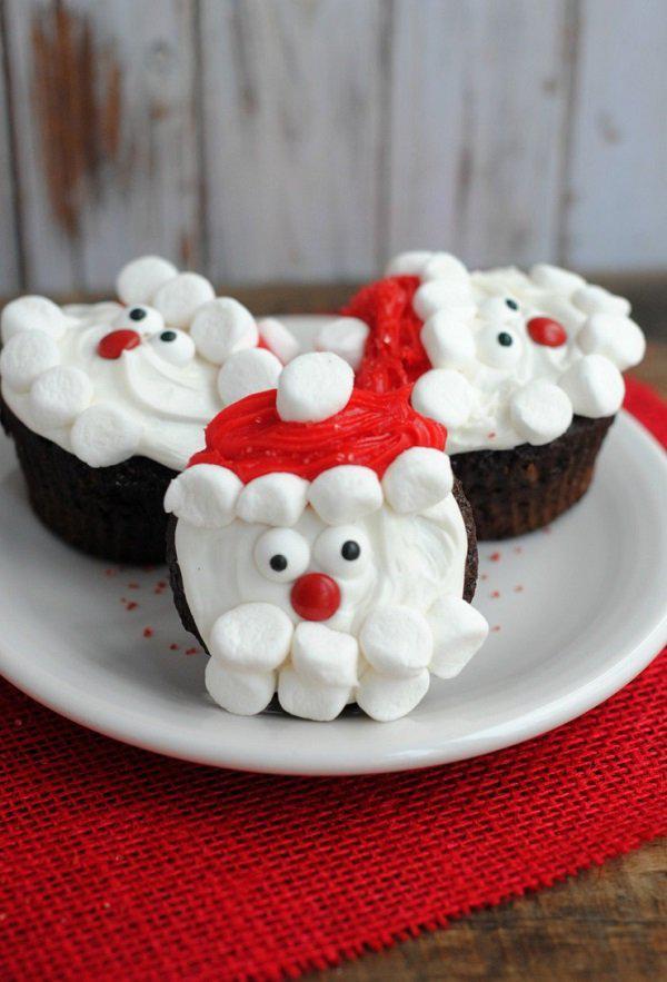joulupukki-cupcakes
