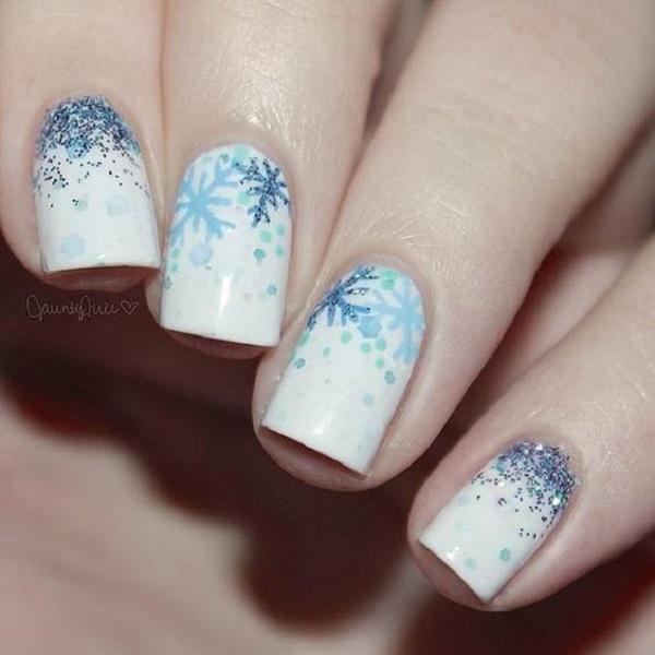 Snow Nail Art