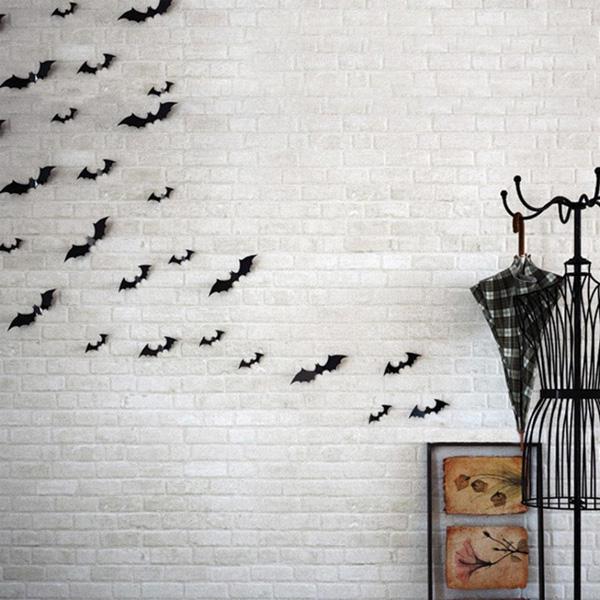 Lepakko seinällä halloween -koristeet diy