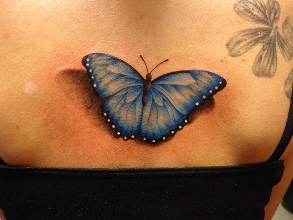 37 3D Butterfly Tattoo