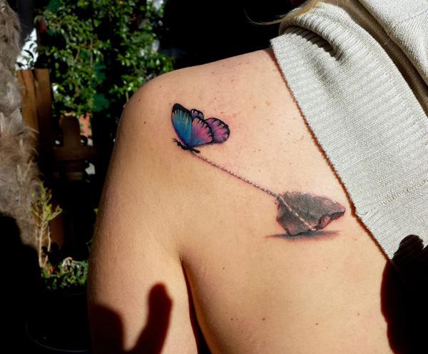 41 3D Butterfly Tattoo