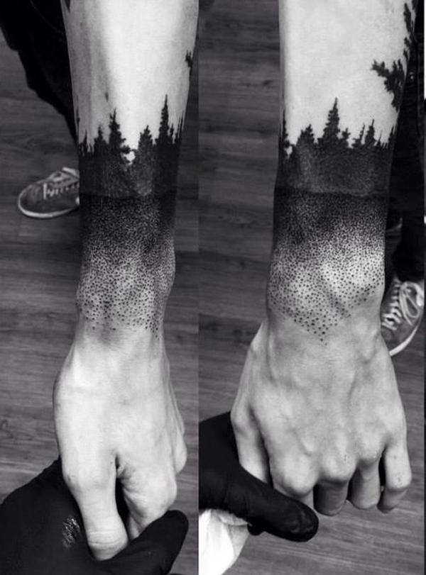 skov håndled tatovering-19