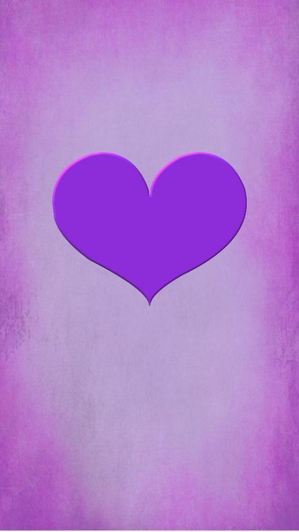 sydämen muoto violetista valkoiseen kaltevuus tausta