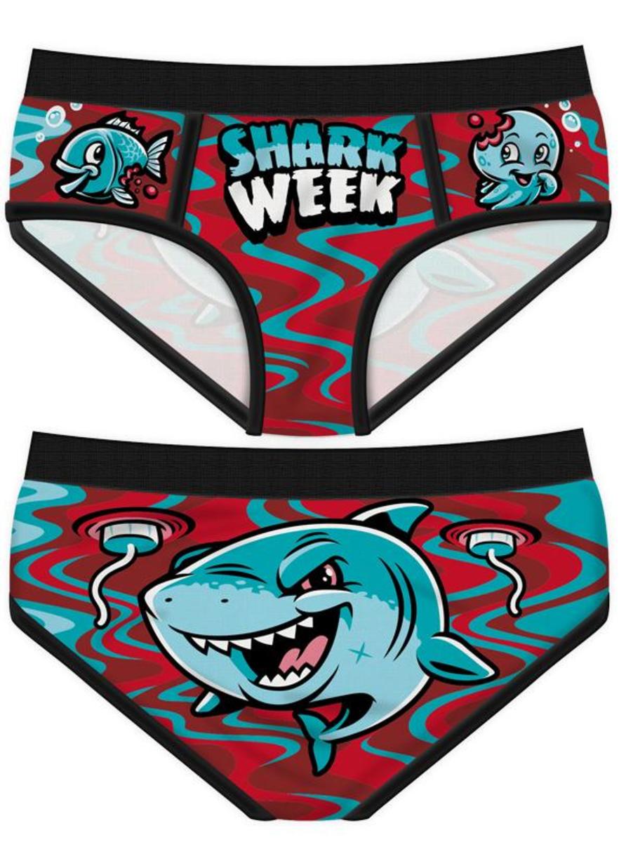 Εσώρουχα Shark Week 2 Period Panties by Harebrained!