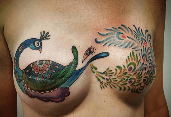 tatuointi, tatuoija, tatuointisuunnittelu, tatuointiinspiraatio, tatuointiidea, rintasyöpä, mastectomy -tatuointi, muste, inkedmag