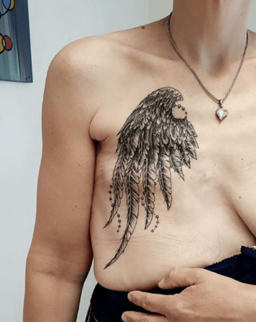 tatuointi, tatuoija, tatuointisuunnittelu, tatuointiinspiraatio, tatuointiidea, rintasyöpä, mastectomy -tatuointi, muste, inkedmag