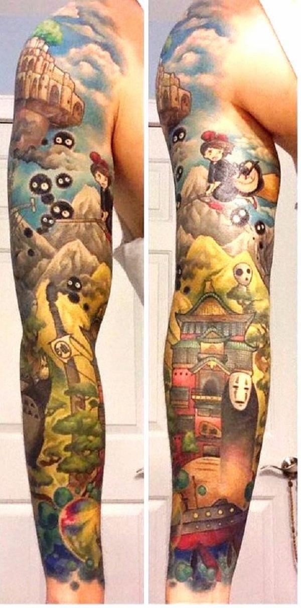 Miyazaki kreative tatoveringer