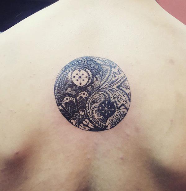 yin yang takaisin tatuointi-46