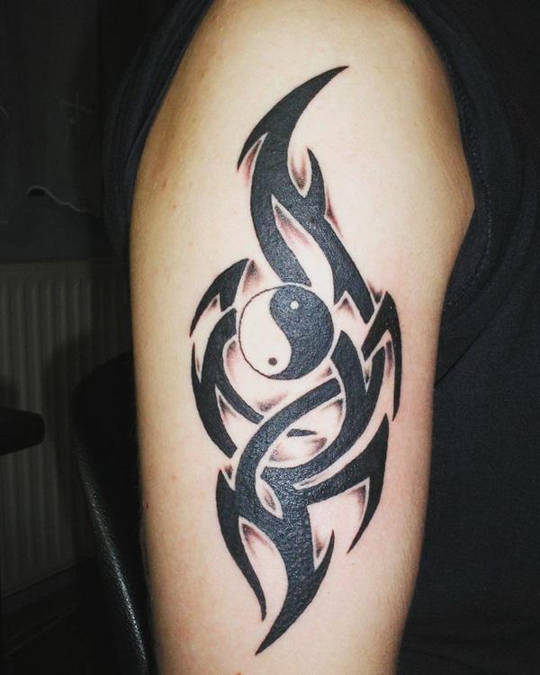 yin yang trible tatuointi-51