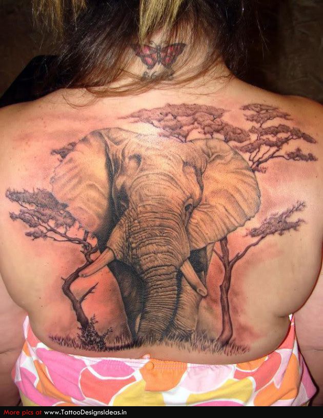 50 originale elefant -tatoveringsdesigner. #7 er geni.