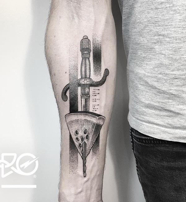 sværd tatovering-26