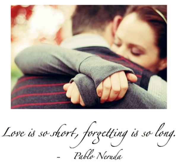 6 Kærlighed er så kort at glemme er så lang