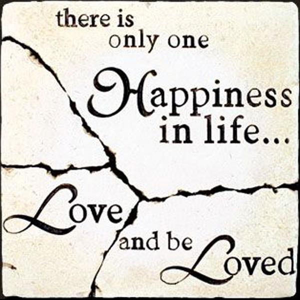 15 Υπάρχει μόνο μία ευτυχία στη ζωή να αγαπάς και να αγαπιέσαι