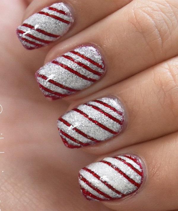 Stripes Nail Art