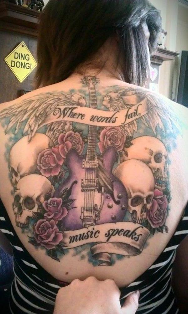 27 Τατουάζ κιθάρας